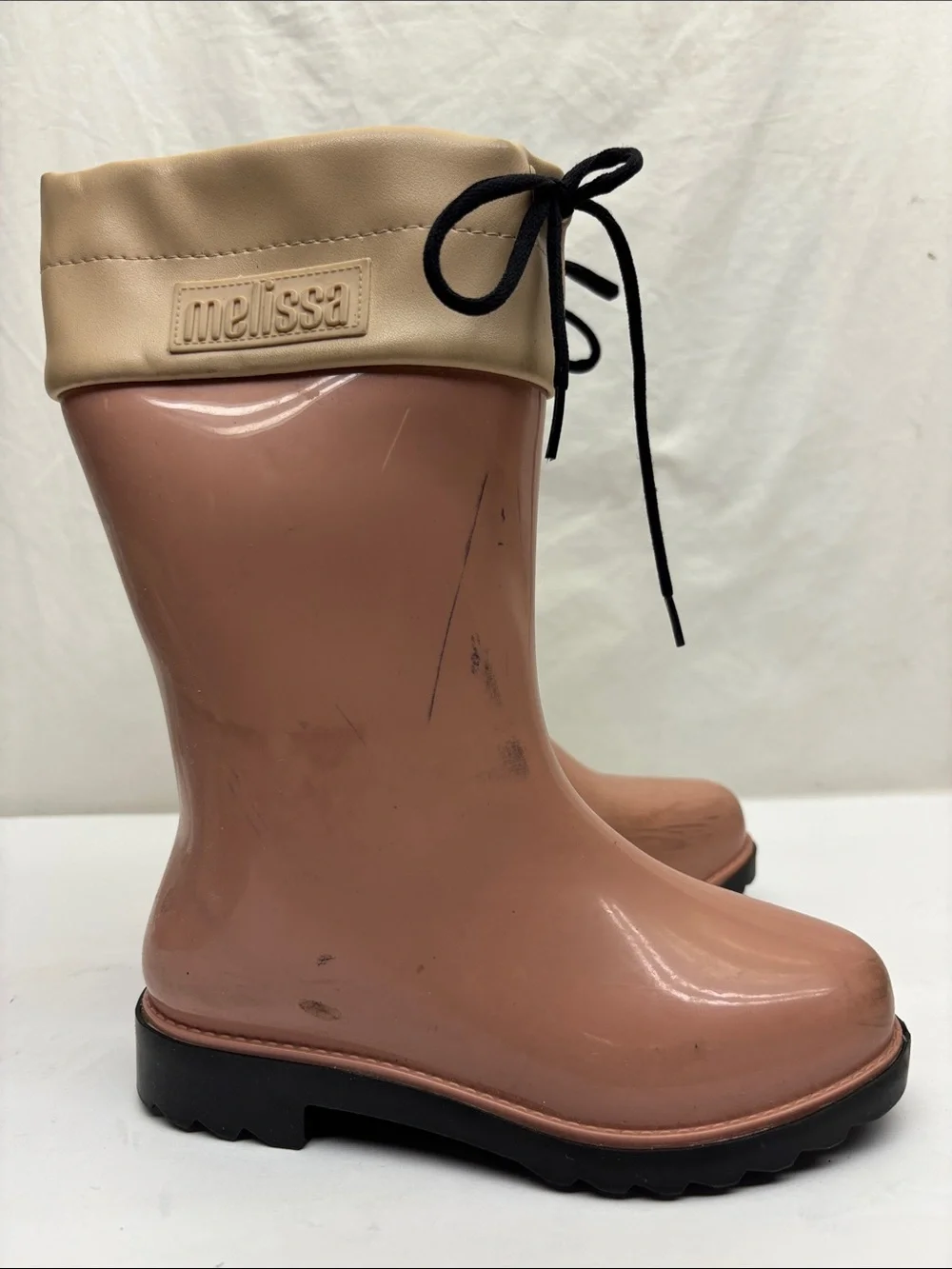 Melissa rain boots for little girl, box 3 BA